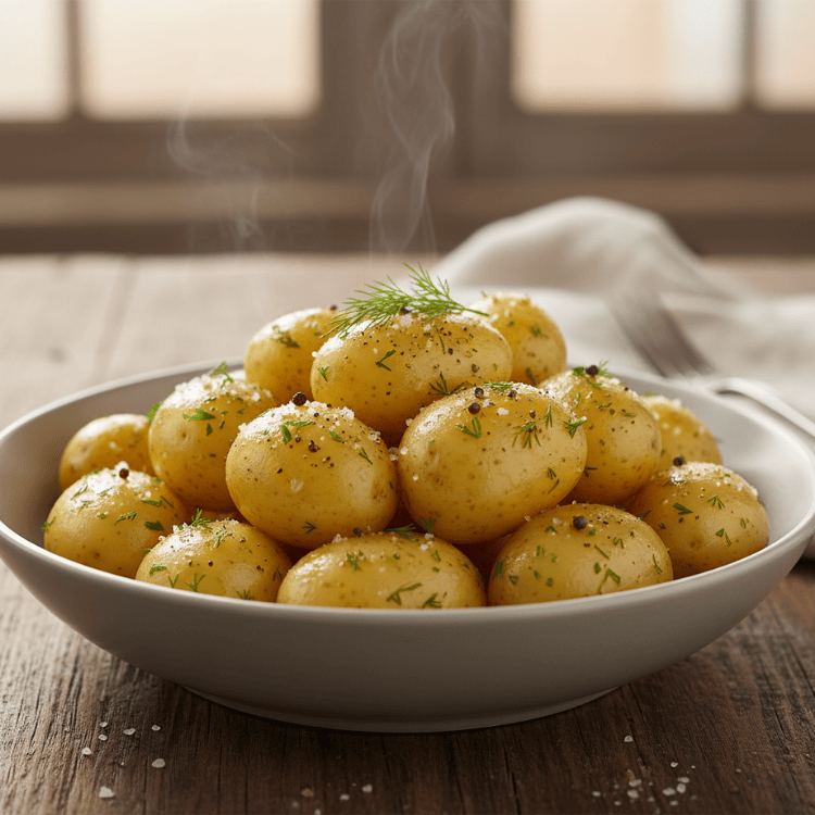 Pommes de terre vapeur
